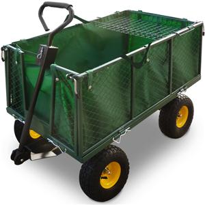 Heavy Load Mesh Garden Cart