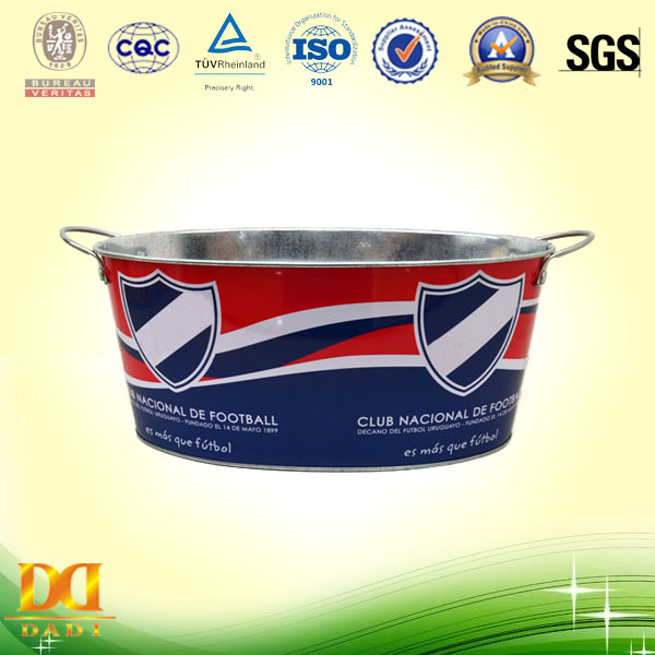 China Beer Bucket,Ice Bucket,Metal Oval Tub Factory