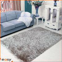 100% polyester flokati shaggy area carpets