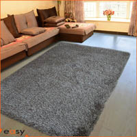 New city style long pile shaggy area rug