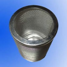 Stainless steel pleated mesh filter cartridge