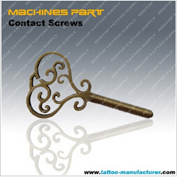 Brass Tattoo Machine Contact Screws