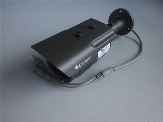 Black Array LED 1.3 Megapixel IP Camera With Wide Viewing Angle outdoor security camera