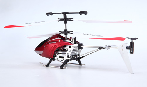 3.5ch Transformer RC helicopter with Gyro Red