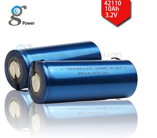 High power 3.2v 10Ah lifepo4 rechargeable lithium battery