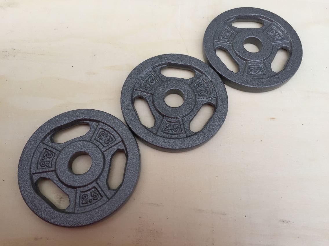 electrostatic spray plate with three handles