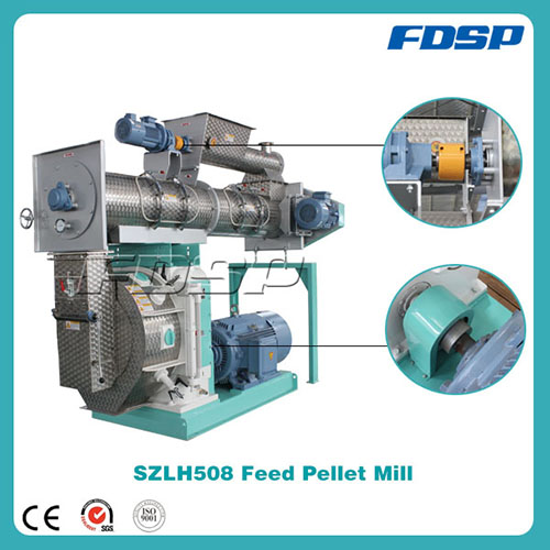 6-15t/h SZLH508 Cow Feed Pellet Machinery