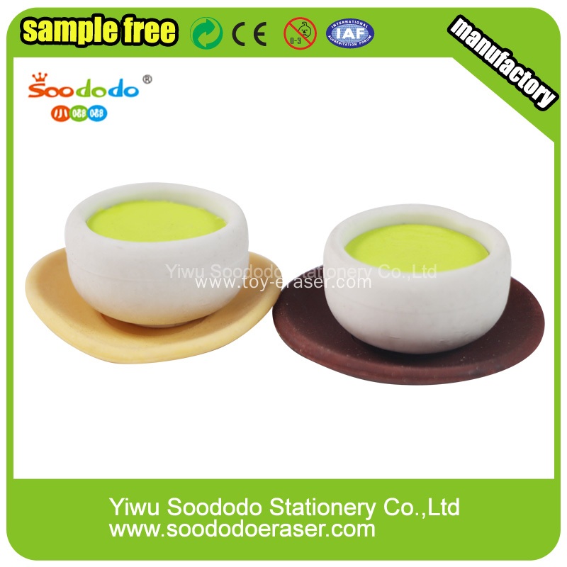 3D style owl shaped eraser ,Novelty Eraser Designs