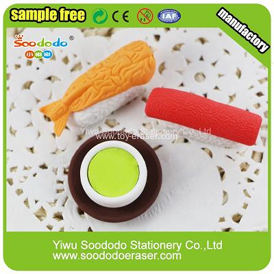 Small size 3d Square Bottle Eraser stationery supply