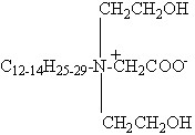 Bi-ion active agent zwitterionic surfactant Alkyl two hydroxyethyl glycine betaine