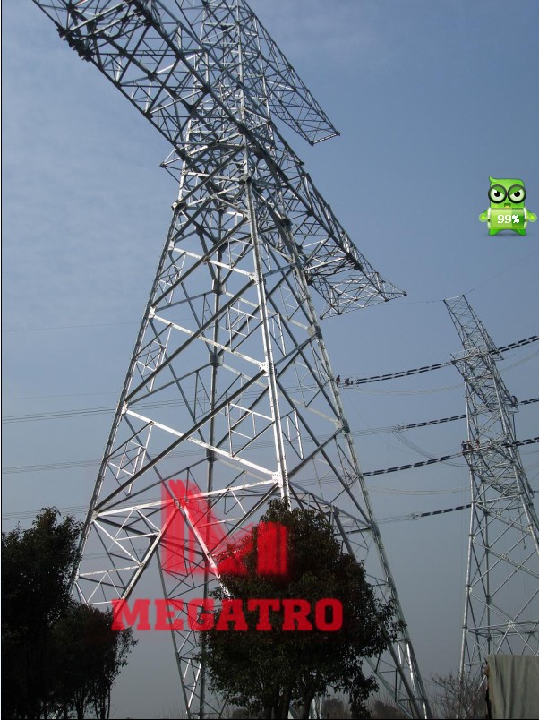 800KV Power Transmission line angular steel tower