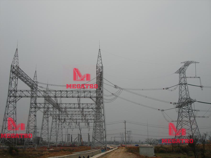 1000KV power transmission line steel tower