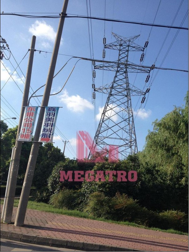 132KV hybrid tower for grid connection