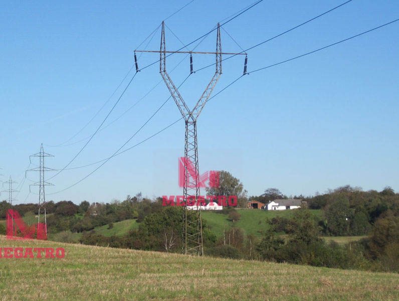 Single circuit 150 kV delta tower