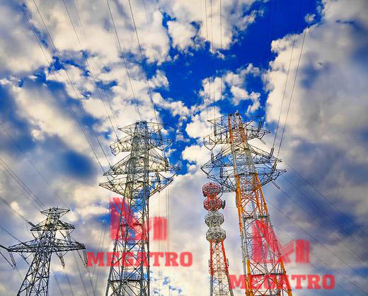 Lattice tower for power transmission