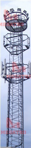 Square Steel Tower for Power Transmission