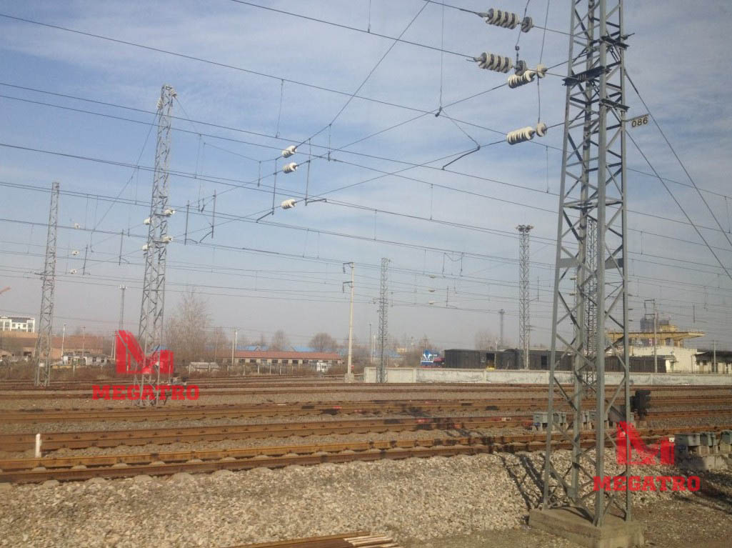 Railway Highway Crossing tower for power transmission