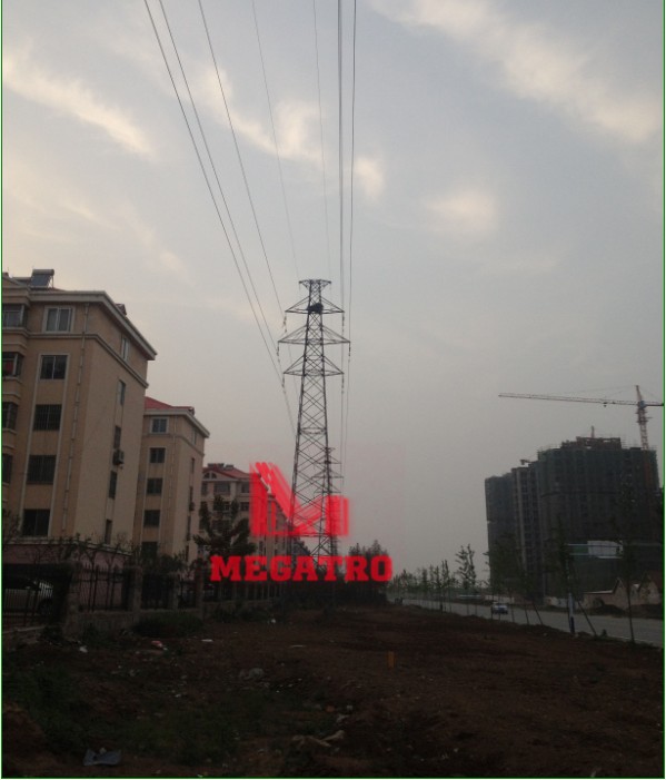 110kv Power Transmission Line angular Towers 