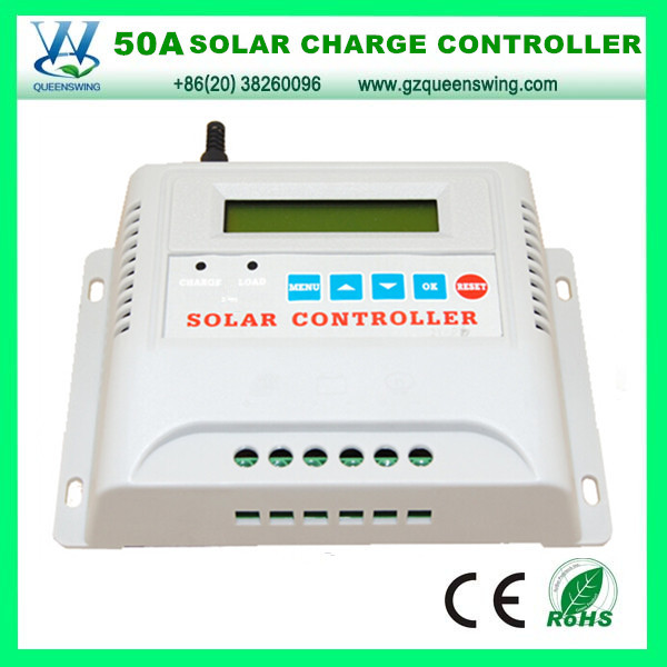 MPPT 50A Solar Charge Controller for Solar Power System (QWM-1450A)