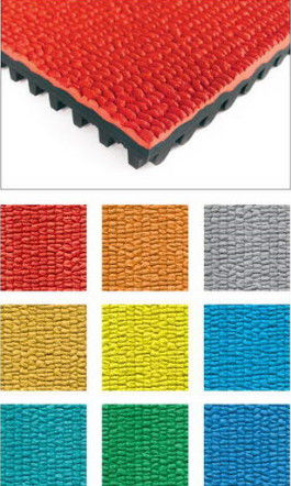 Eco Friendly Rubber Sports Flooring , Running Track Surface Material