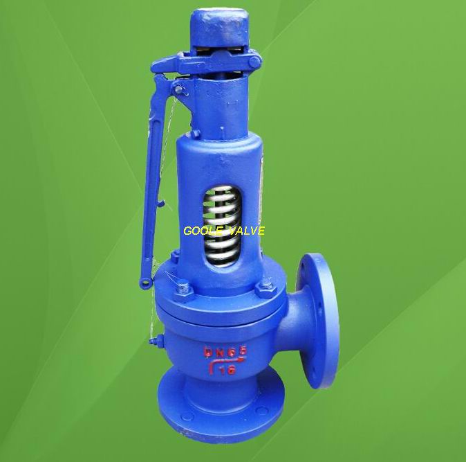 High pressure safety valve