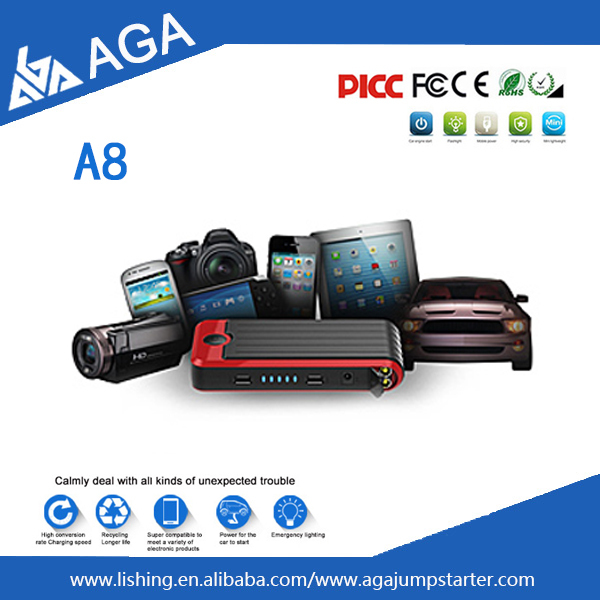 12V Emergency Car Portable Battery Jump Starter