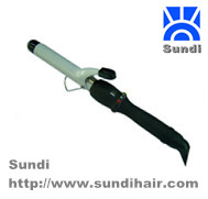 LCD ceramic hair curler