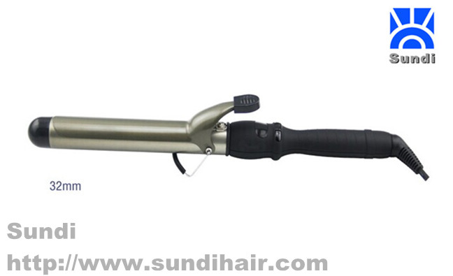 PTC LCD hair curler