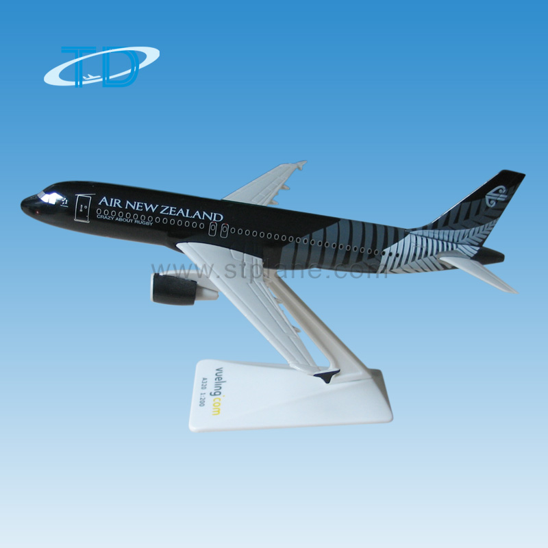 A320 (18.8cm)1:200 New Zealand plastic injection molding model