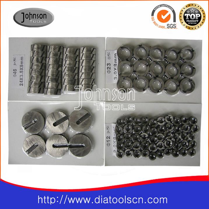 diamond segment for core drill bits