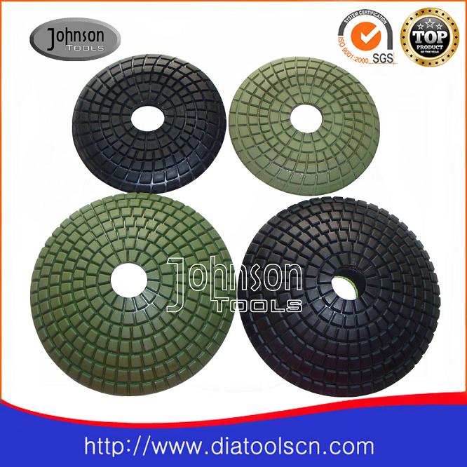 flexible diamond convex polishing pads