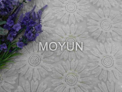 ORGANDY WITH NORMAL EMBROIDERY 50 52& quot;