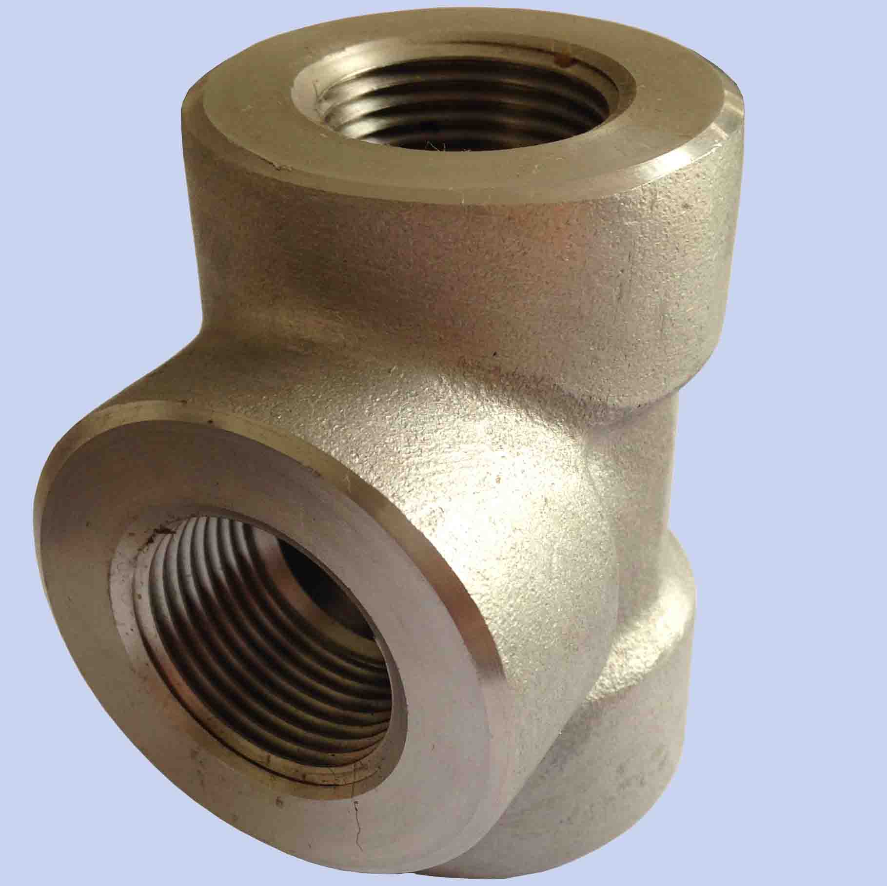Stainless Steel 304/316 High Pressure  Fittings Tee