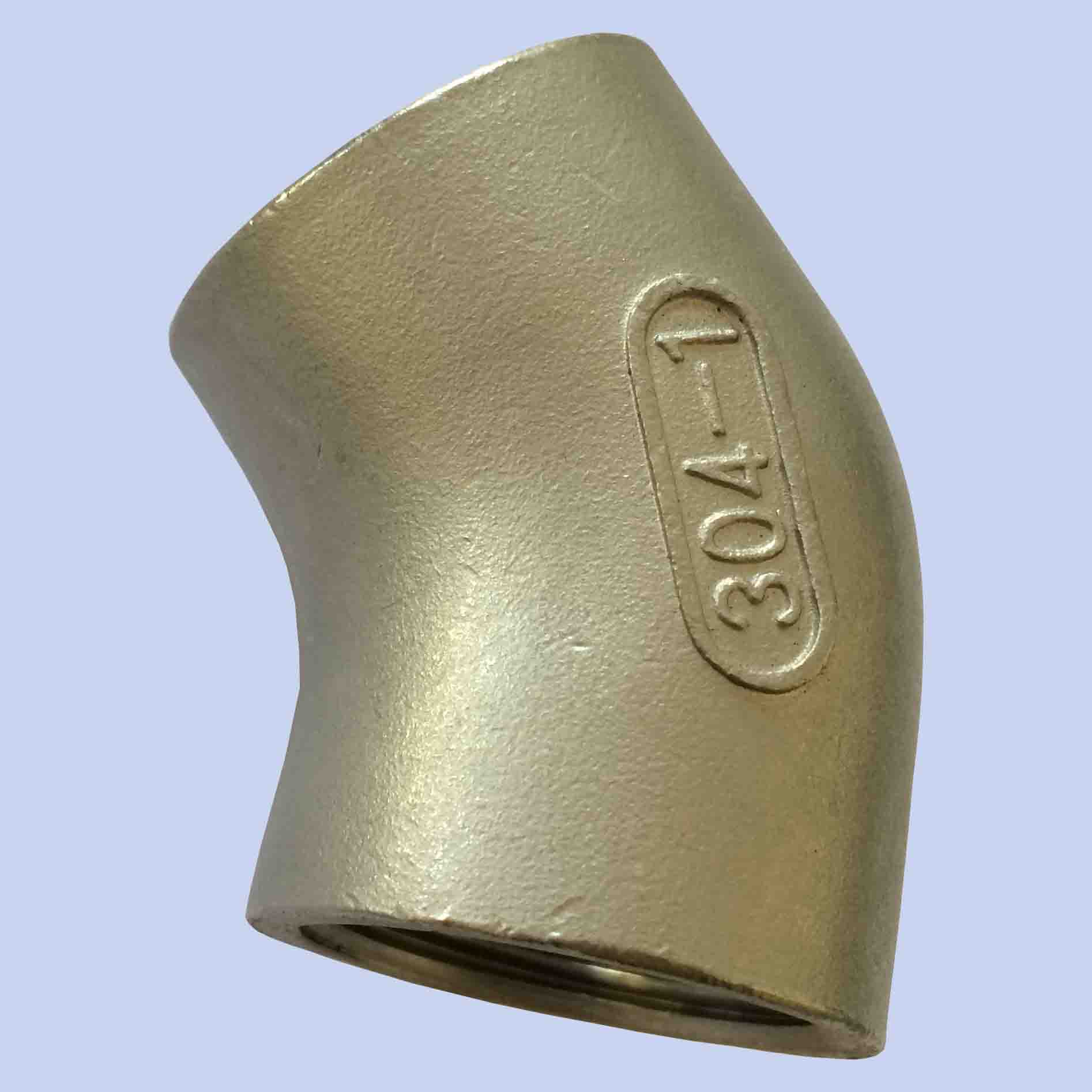 JIS Standard Stainless Steel 45 Degree Elbow