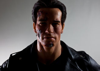 Life Size Celebrity Arnold Schwarzenegger Wax Figure / statues For memorial hall