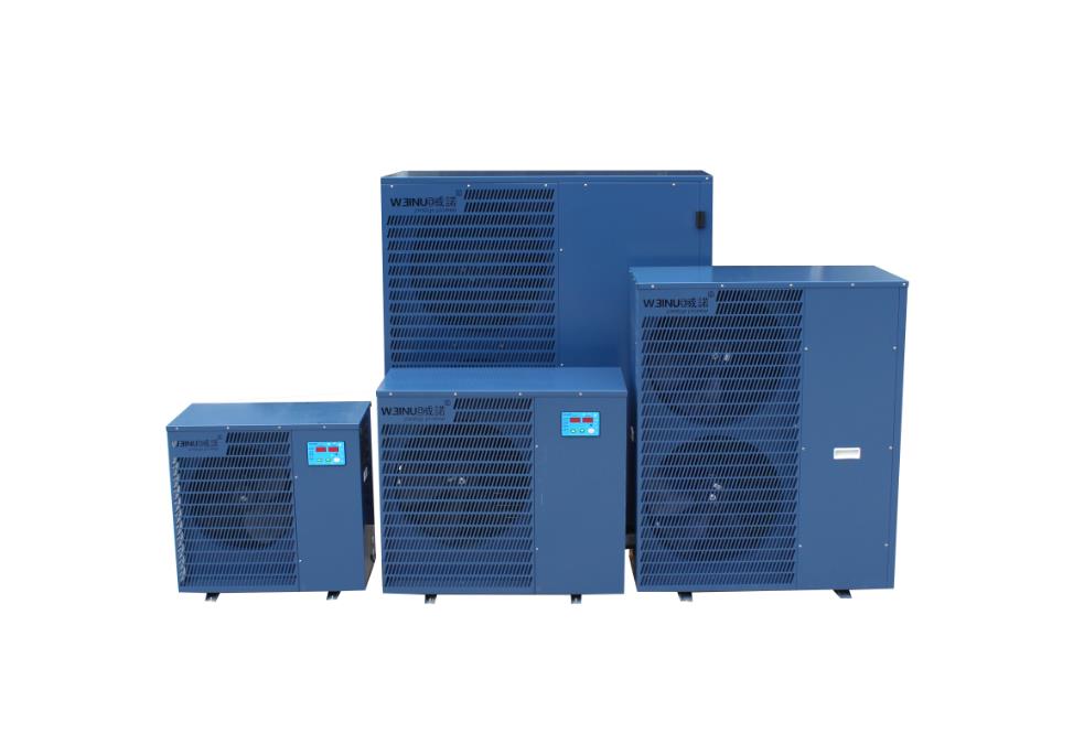 Fish farming heat pump