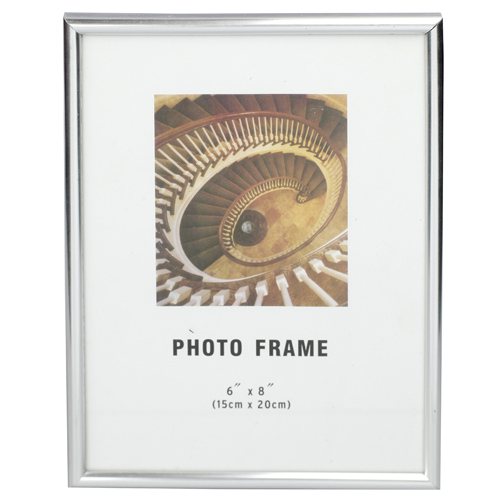 Silver Classical 6x8inch Pvc Photo Frame