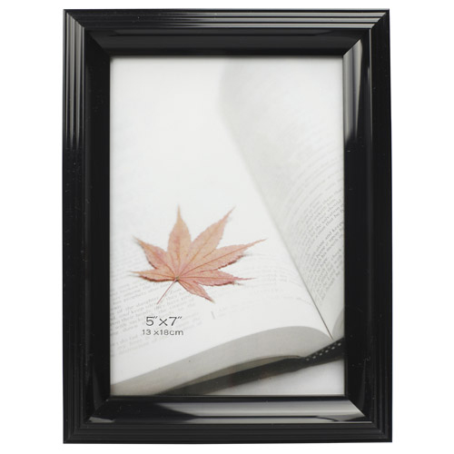 New Design Black 4x6inch Plastic Photo Frame