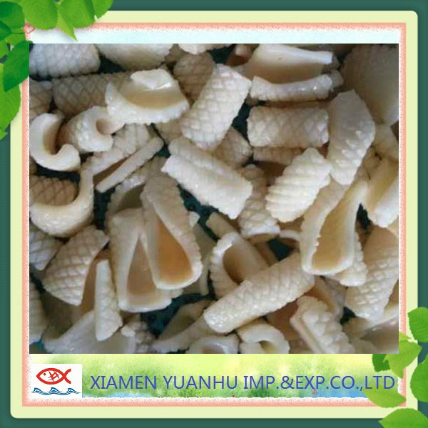 Frozen   illex pineapple cut   squid flower 