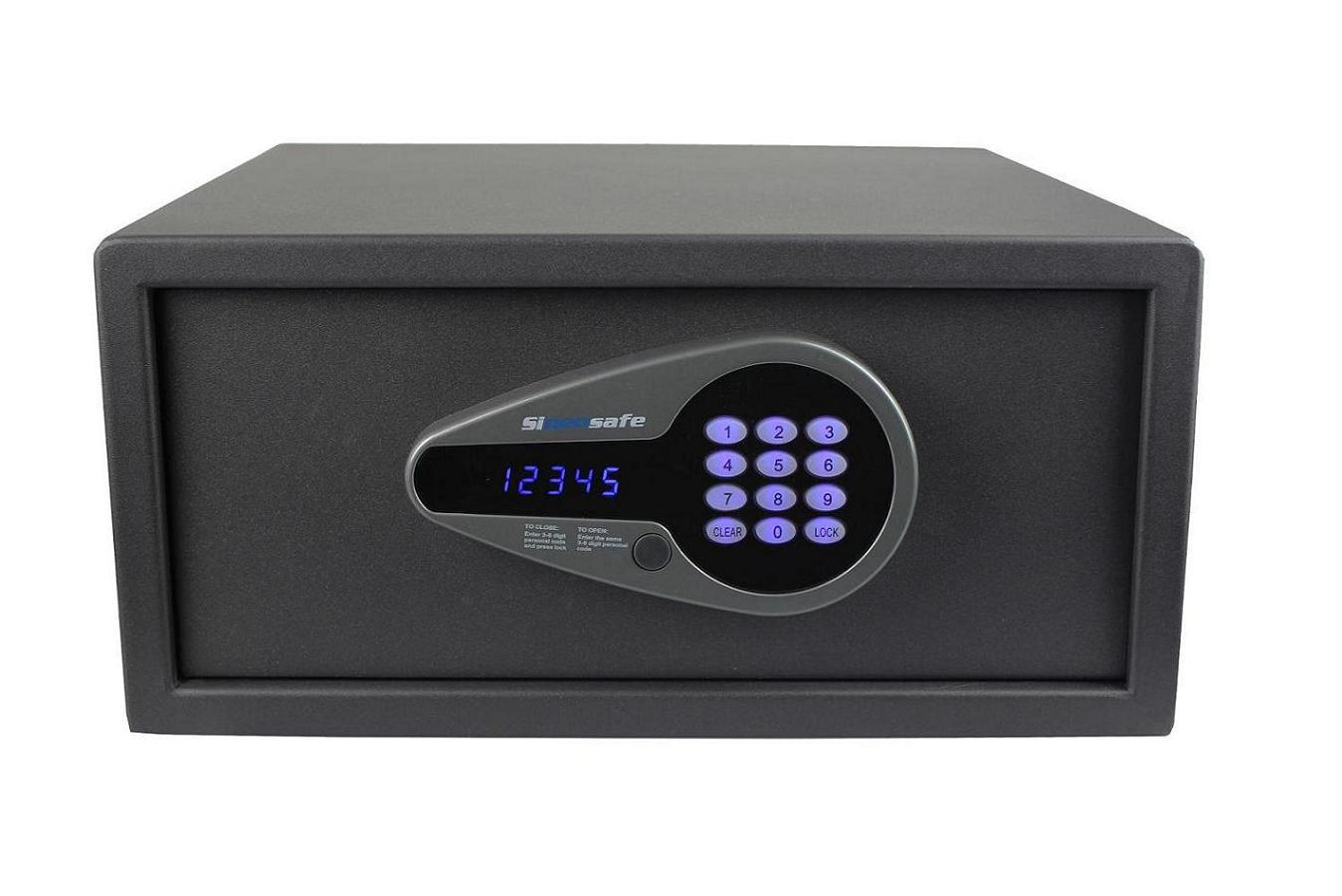 Digital laptop size Safe for hotel use