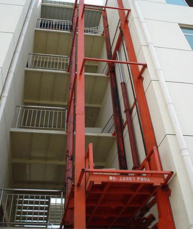 Guide  hydraulic lift