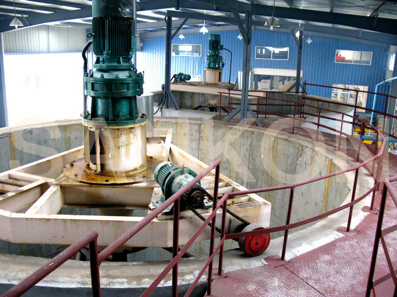 Industrial AAC production line 50m? Agitator for slurry / waste slurry storage