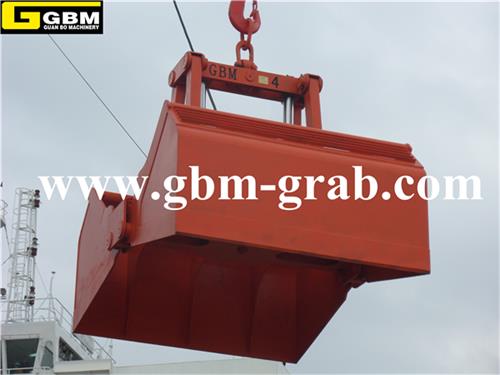 28T motor hydraulic grab for bulk cargo ship