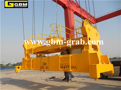 20-45feet hydraulic telescopic container spreader