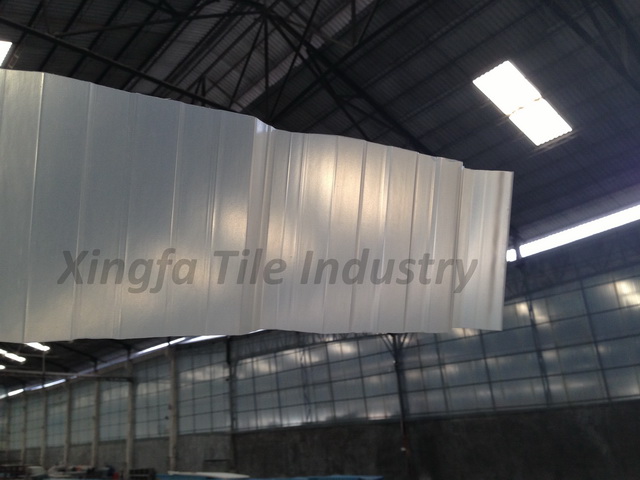 Xingfa friendly and green UPVC translucent roof tile
