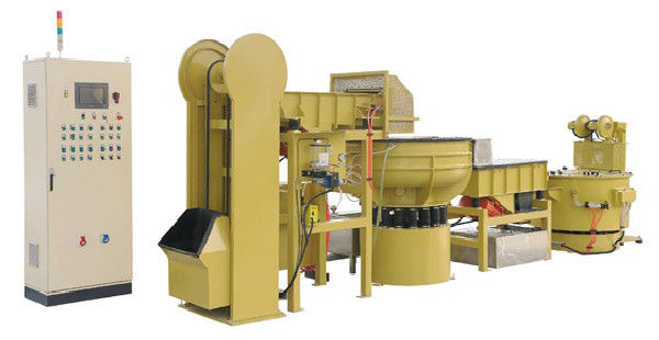 High output metal Automatic Polishing Machine / Equipment with PLC control