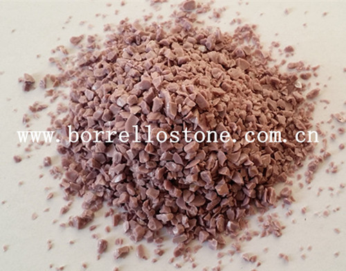 glass gravel for terrazzo