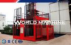 SC200/200 2 ton Twin Cage construction material lift 33m / min Hoisting Speed