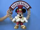 Mickey Mouse Disney Plush Toys with Wreath / Christmas Holiday Stuffed Toys