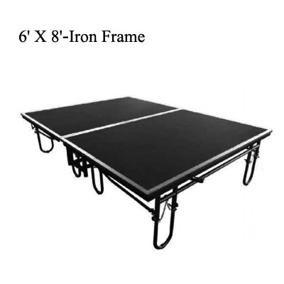 adjustable portable folding stage / wedding stage decoration